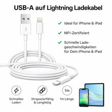 Original USB-A auf Lightning Ladekabel 1m für iPhone iPad