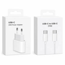 Original Apple 20W & 40W USB-C Schnellladegerät mit Ladekabel für iPhone 17/16/15/14/13/12