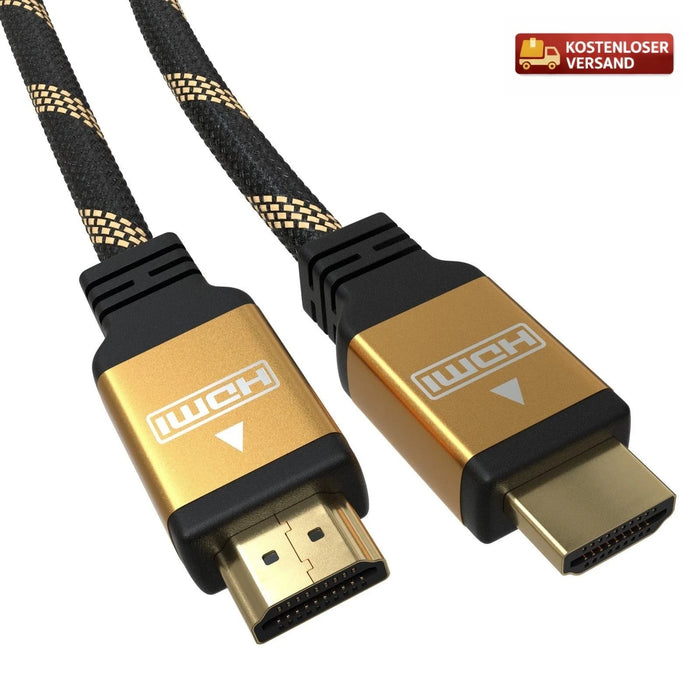 Premium HDMI Kabel 2.0a 4K U- HD High-Speed | 3D, ARC, HDR | Full HD & Ethernet
