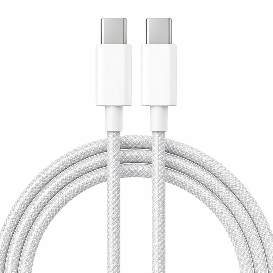 Schnell Ladekabel USB-C auf USB-C 60W Typ C Datenkabel für Samsung Huawei Xiaomi