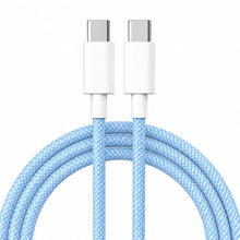 Schnell Ladekabel USB-C auf USB-C 60W Typ C Datenkabel für Samsung Huawei Xiaomi