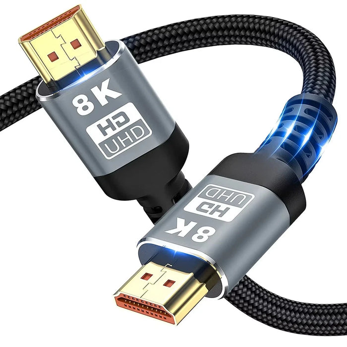 4K 8K Premium 2.1 HDMI Kabel High Quality UHD HDR eARC PS5 PC 1m/2m/3m