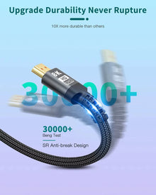 4K 8K Premium 2.1 HDMI Kabel High Quality UHD HDR eARC PS5 PC 1m/2m/3m