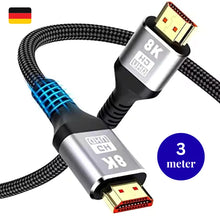 4K 8K Premium 2.1 HDMI Kabel High Quality UHD HDR eARC PS5 PC 1m/2m/3m